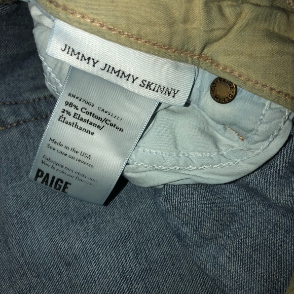 Paige Jimmy Jimmy Skinny Jeans - Picture 4 of 5